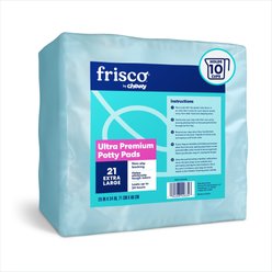 Frisco X-Large Ultra Premium Non-Skid Dog Training & Potty Pads, 28 x 34-in, Unscented, 21 count