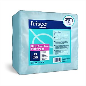 Frisco X-Large Ultra Premium Non-Skid Dog Training & Potty Pads, 28 x 34-in, Unscented, 21 count