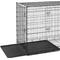Show in main carousel: Frisco XX-Large Heavy Duty Double Door Wire Dog Crate, 54 inch & Frisco Quilted Dog Crate Mat, Ivory, 54-in slide 2 of 6
