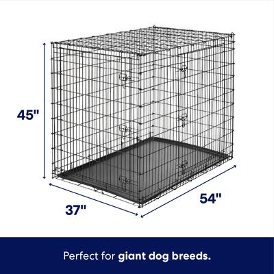 Show full view: Frisco XX-Large Heavy Duty Double Door Wire Dog Crate, XX-Large slide 2 of 9