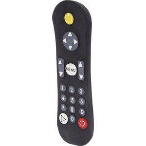 Frisco TV Remote Latex Squeaky Dog Toy, Small
