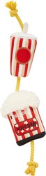 Frisco Zoomies & Chill Theatre Snacks Rope with Plush Squeaky Dog Toy slide 1 of 3