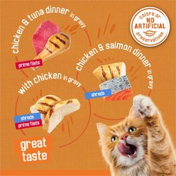 Friskies Chicken Lovers Variety Pack Canned Cat Food, 5.5-oz, case of 32 slide 2 of 7