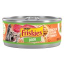 Friskies Classic Pate Chicken & Tuna Dinner Canned Cat Food, 5.5-oz can, case of 24