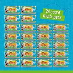Friskies Classic Pate Mariner's Catch Canned Cat Food, 5.5-oz, case of 24 slide 2 of 6