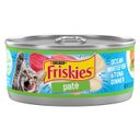Friskies Classic Pate Ocean Whitefish & Tuna Dinner Canned Cat Food, 5.5-oz can, case of 24