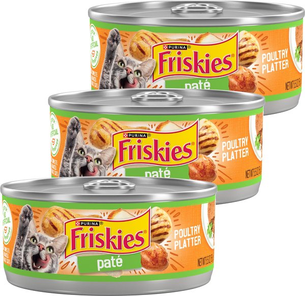 Friskies Pate Poultry Platter Canned Cat Food