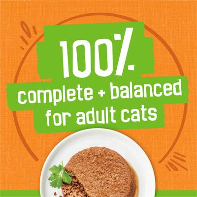 Show full view: Friskies Classic Pate Poultry Platter Canned Cat Food, 5.5-oz can, bundle of 72  slide 6 of 10