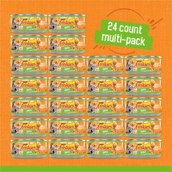 Friskies Classic Pate Poultry Platter Canned Cat Food, 5.5-oz, case of 24 slide 2 of 6