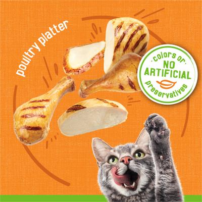 Show full view: Friskies Classic Pate Poultry Platter Canned Cat Food, 5.5-oz, case of 24 slide 4 of 9