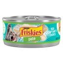 Friskies Classic Pate Sea Captain's Choice Canned Cat Food, 5.5-oz can, case of 24