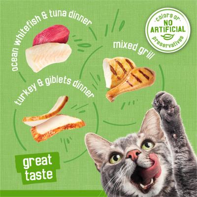Show full view: Friskies Classic Pate Variety Pack Canned Cat Food, 5.5-oz, case of 24 slide 5 of 12