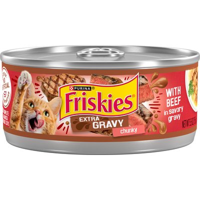 Friskies Friskies SauceSations Beef in Garden Sauce Cat Food, 5.5-oz, 24 ct