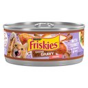 Friskies Extra Gravy Chunky with Turkey in Savory Gravy Canned Cat Food, 5.5-oz, case of 24