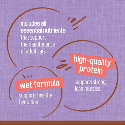 Show full view: Friskies Extra Gravy Chunky with Turkey in Savory Gravy Canned Cat Food, 5.5-oz, case of 24 slide 7 of 10