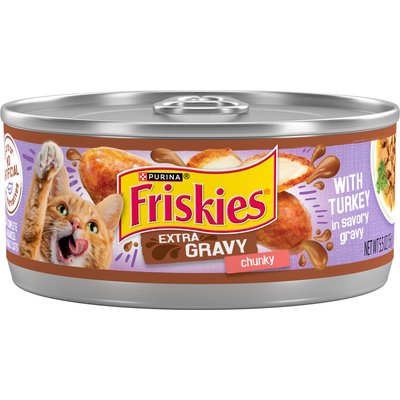 Friskies Friskies SauceSations Turkey & Giblets Homestyle Cat Food, 5.5-oz / 24