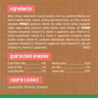 Show full view: Friskies Indoor Chunky Chicken & Turkey Casserole Canned Cat Food, 5.5-oz, case of 24 slide 6 of 9