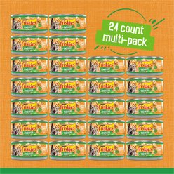 Friskies Indoor Classic Pate Chicken Dinner Canned Cat Food, 5.5-oz, case of 24 slide 2 of 6