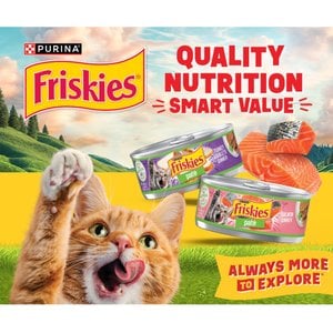 Friskies Indoor Flaked Ocean Whitefish Dinner Canned Cat Food, 5.5-oz, case of 24