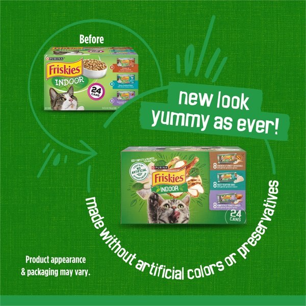 Friskies YUMbelievaBOX YUM-stoppable Indoor Adventures Variety Pack Canned Cat Food
