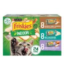Friskies Indoor Variety Pack Canned Cat Food, 5.5-oz, case of 24