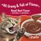 Show in main carousel: Friskies Lil' Gravies Roast Beef Flavor Cat Food Complement, 1.55-oz pouch, case of 16 slide 5 of 11