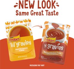 Friskies Lil' Gravies Roasted Chicken Flavor Cat Food Complement, 1.55-oz pouch, case of 16 slide 2 of 8