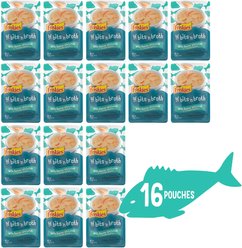 Friskies Lil Slurprises with Surimi Whitefish in Dreamy Sauce Wet Cat Food Topper, 1.2-oz pouch, case of 16 slide 2 of 6