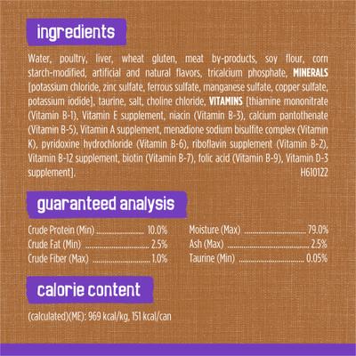 Show full view: Friskies Meaty Bits Gourmet Grill Canned Cat Food, 5.5-oz, case of 24 slide 6 of 10