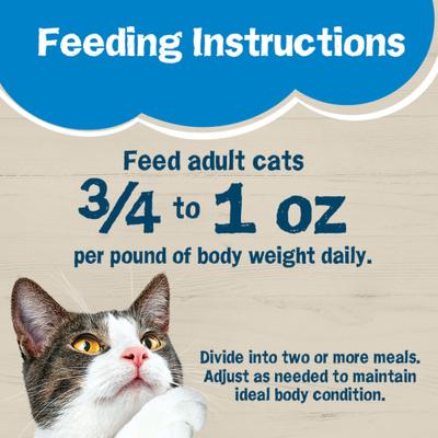 Show full view: Friskies Ocean Favorites Meaty Bits Salmon, Shrimp & Brown Rice Wet Cat Food, 5.5-oz can, case of 24 slide 9 of 11