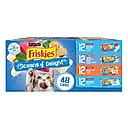 Friskies Oceans of Delight Variety Pack Canned Cat Food, 5.5-oz can, case of 48