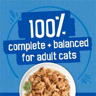 Show full view: Friskies Oceans of Delight Variety Pack Canned Cat Food, 5.5-oz can, case of 48 slide 6 of 12