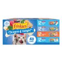 Friskies Oceans of Delight Variety Pack Canned Cat Food, 5.5-oz can, case of 48