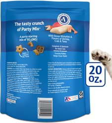 Friskies Party Mix Beachside Crunch Ocean Whitefish & Seafood Flavor Crunchy Cat Treats, 20-oz bag slide 2 of 6