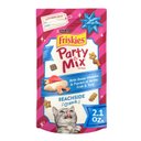 Friskies Party Mix Beachside Crunch Ocean Whitefish & Seafood Flavor Crunchy Cat Treats, 2.1-oz bag