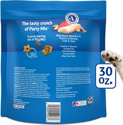 Friskies Party Mix Beachside Crunch Ocean Whitefish & Seafood Flavor Crunchy Cat Treats, 30-oz bag slide 2 of 6