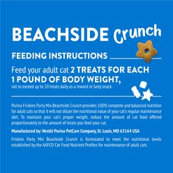 Friskies Party Mix Beachside Crunch Ocean Whitefish & Seafood Flavor Crunchy Cat Treats, 6-oz bag slide 2 of 8