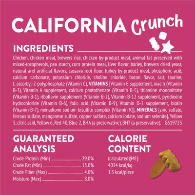 Show full view: Friskies Party Mix California Crunch Flavor Crunchy Cat Treats, 2.1-oz bag slide 6 of 12