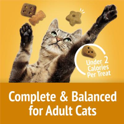 Show full view: Friskies Party Mix Cheezy Craze Crunch Flavor Crunchy Cat Treats, 2.1-oz bag slide 7 of 12