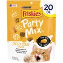 Friskies Party Mix Cheezy Craze Crunch Flavor Crunchy Cat Treats, 20-oz pouch