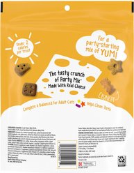 Friskies Party Mix Cheezy Craze Crunch Flavor Crunchy Cat Treats, 20-oz pouch slide 2 of 7