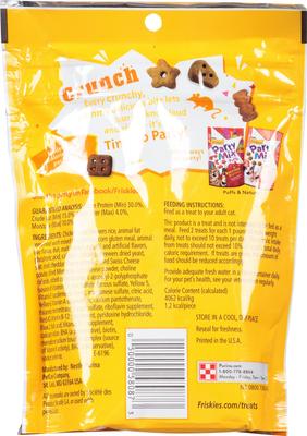 Show full view: Friskies Party Mix Cheezy Craze Crunch Flavor Crunchy Cat Treats, 6-oz bag slide 3 of 10