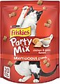 Friskies Party Mix Gravy-licious Chicken & Gravy Flavors Crunchy Cat Treats, 20-oz bag