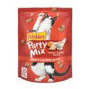 Friskies Party Mix Gravy-licious Chicken & Gravy Flavors Crunchy Cat Treats, 20-oz bag
