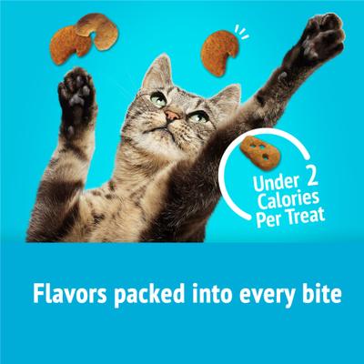 Show full view: Friskies Party Mix Lobster & Mac 'N' Cheese Flavors Crunchy Cat Treats, 6-oz bag slide 8 of 13