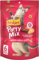 Friskies Party Mix Mixed Grill Crunch Flavor Crunchy Cat Treats, 6-oz bag