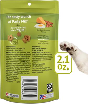 Show full view: Friskies Party Mix Morning Munch Crunch Flavor Crunchy Cat Treats, 2.1-oz bag slide 3 of 13