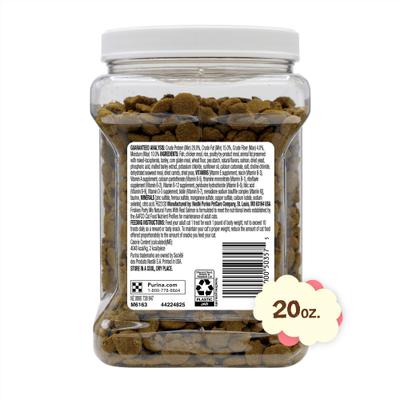 Show full view: Friskies Party Mix Natural Yums Complete & Balanced Salmon Crunchy Natural Cat Treats, 20-oz tub slide 3 of 11