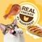 Show in main carousel: Friskies Party Mix Natural Yums with Real Chicken Flavor Crunchy Cat Treats, 2.1-oz bag slide 4 of 10