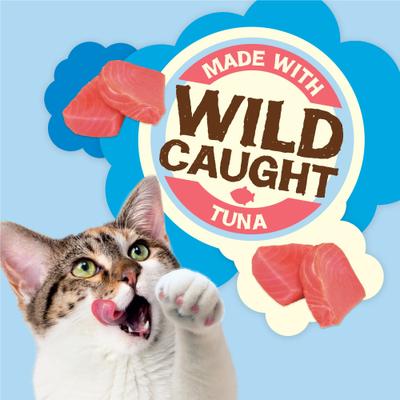 Show full view: Friskies Party Mix Natural Yums with Real Tuna Cat Treats, 2.1-oz bag slide 4 of 11